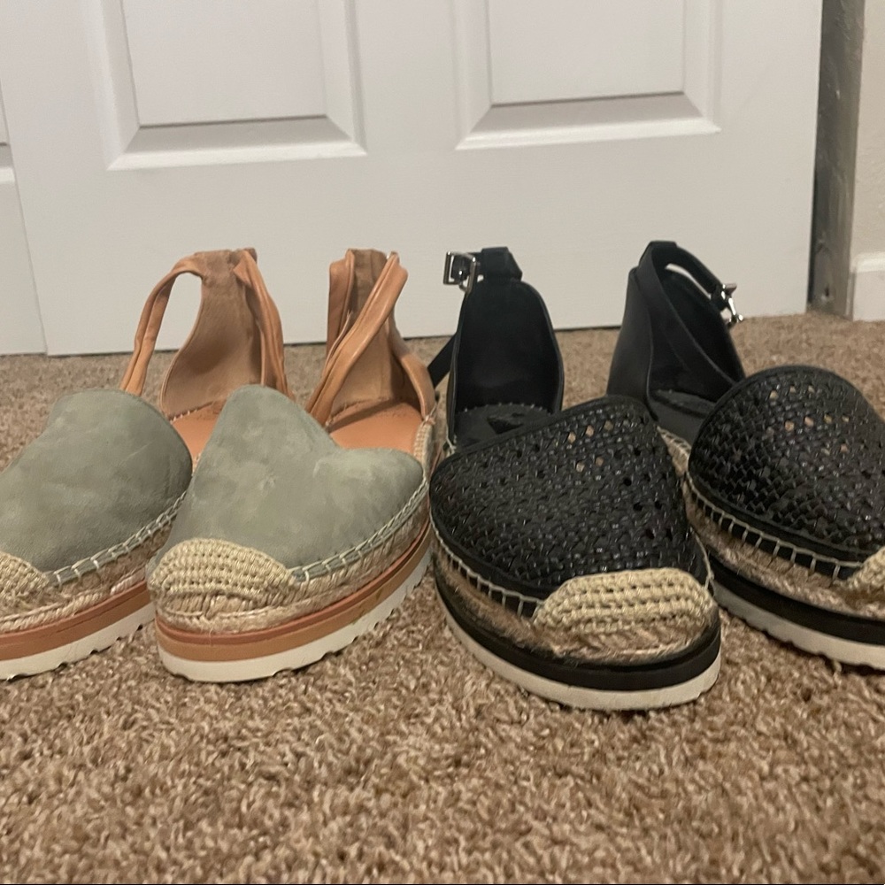 Two pairs for $30 or one for $15. Both size 11.